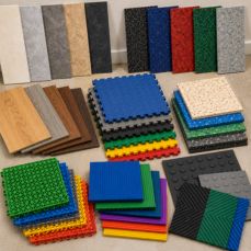 Vinyl, Plastic & Rubber Floor Tiles